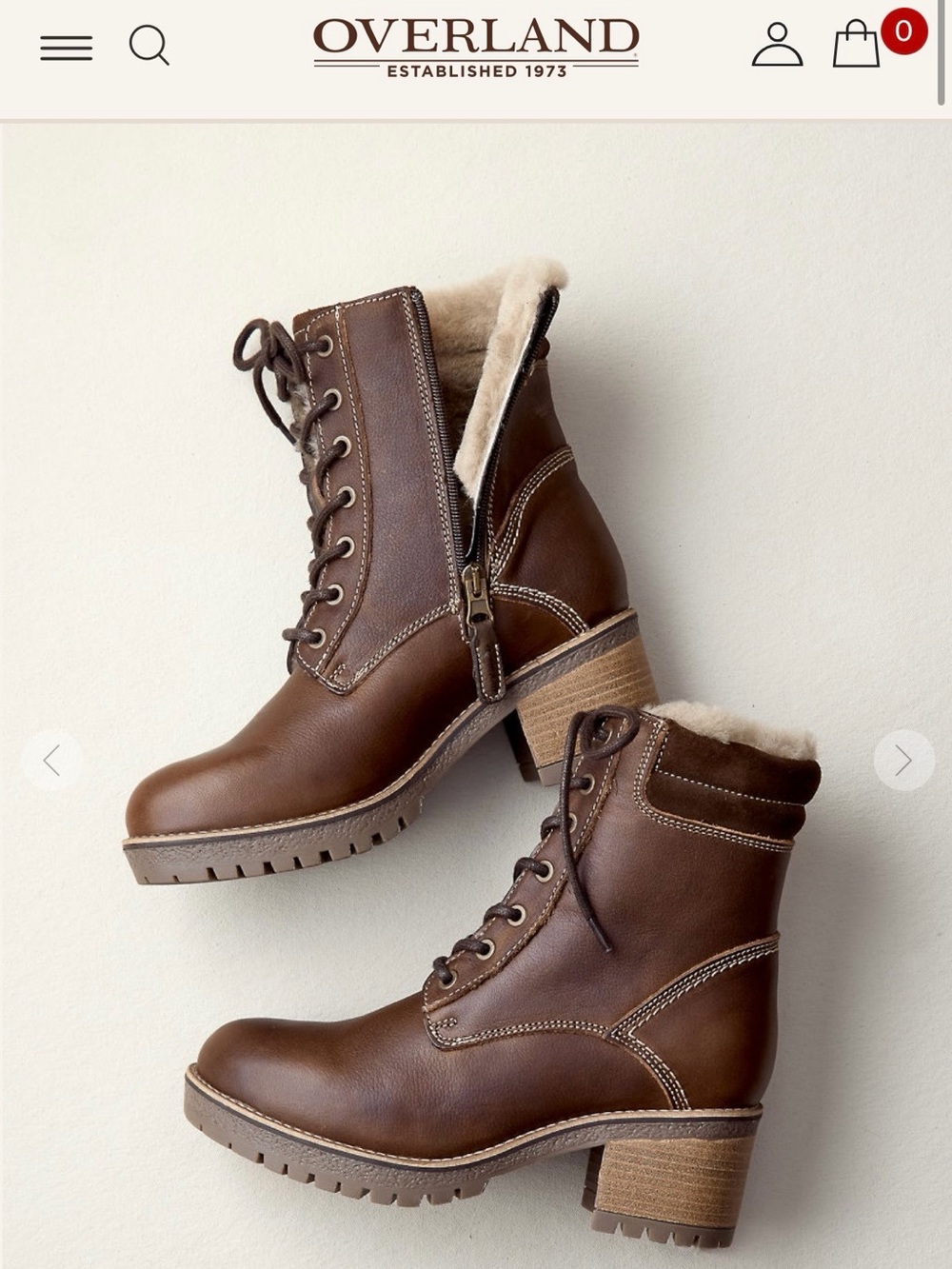 Overland Sherpa-Lined Leather Winter Boots